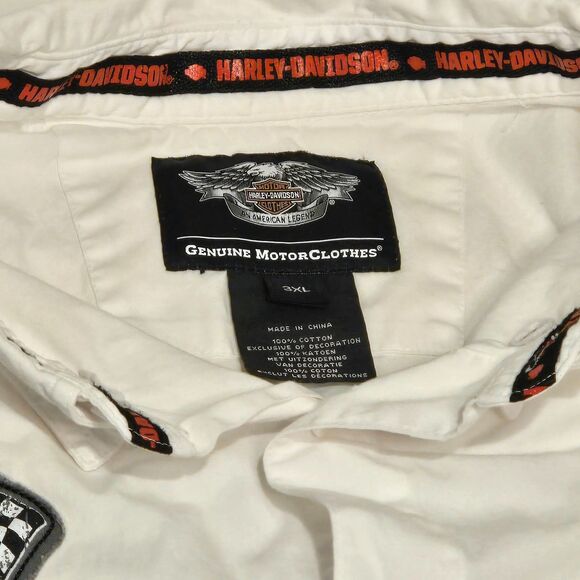 Harley-Davidson Performance Garage Shirt Men's 3XL Retro Motorcycles 2014 - Picture 6 of 11